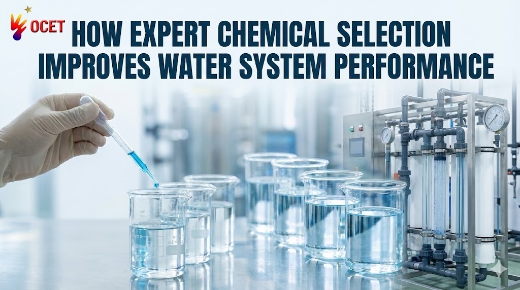 How Expert Chemical Selection Improves Water System Performance